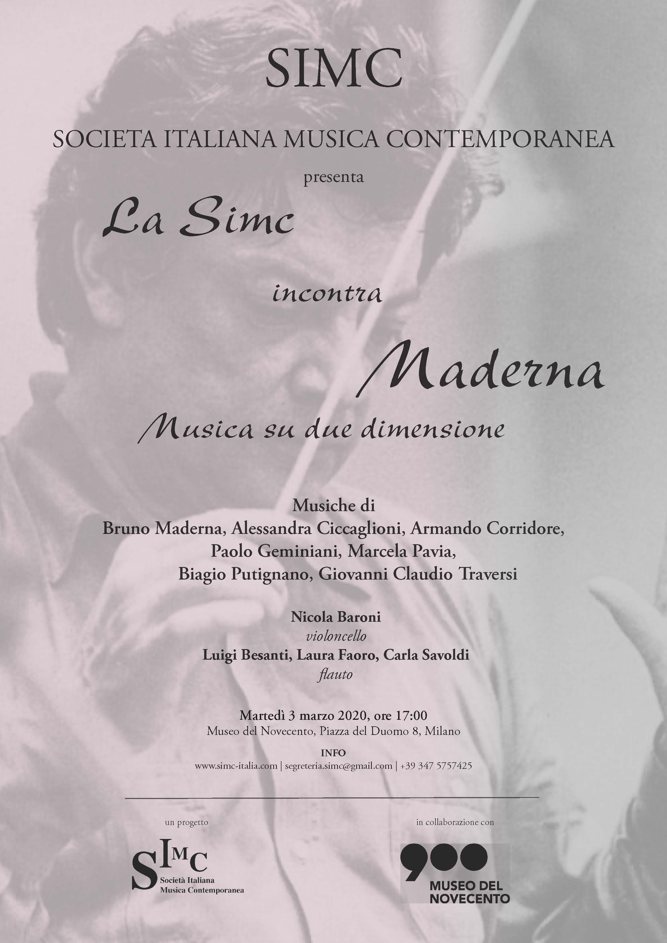 3 marzo 2020 - Locandina
