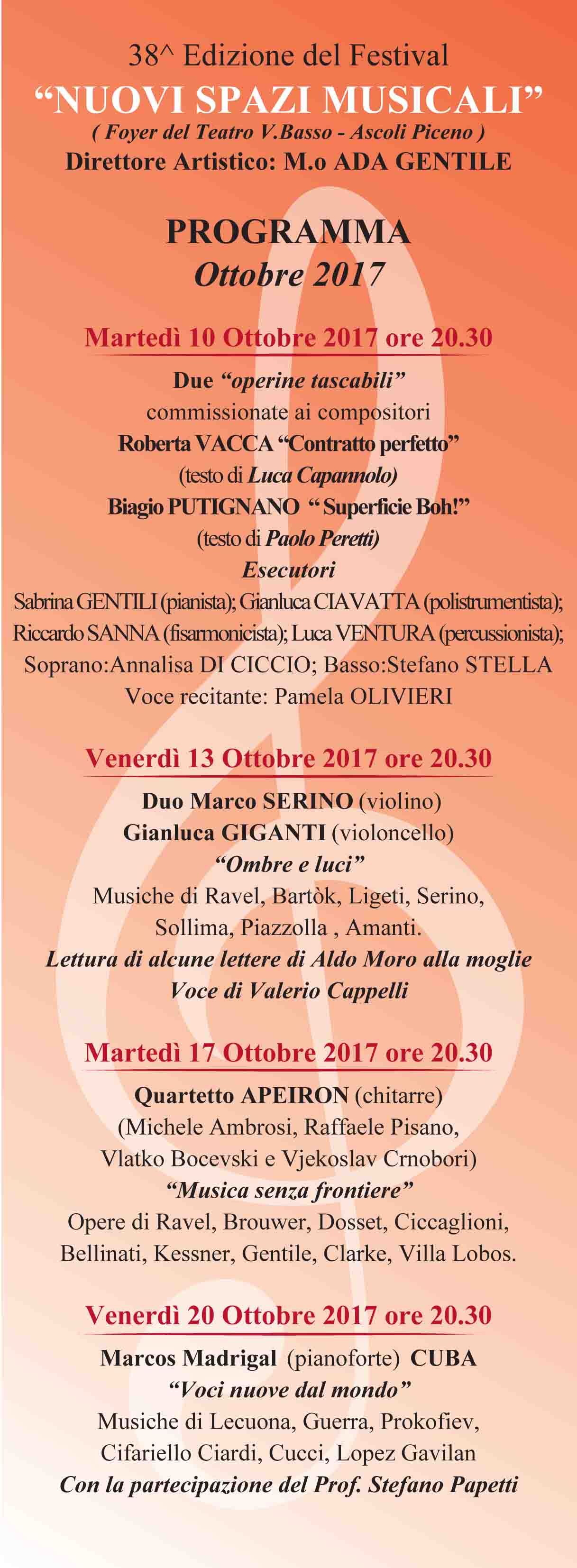 Locandina NSM 2017
