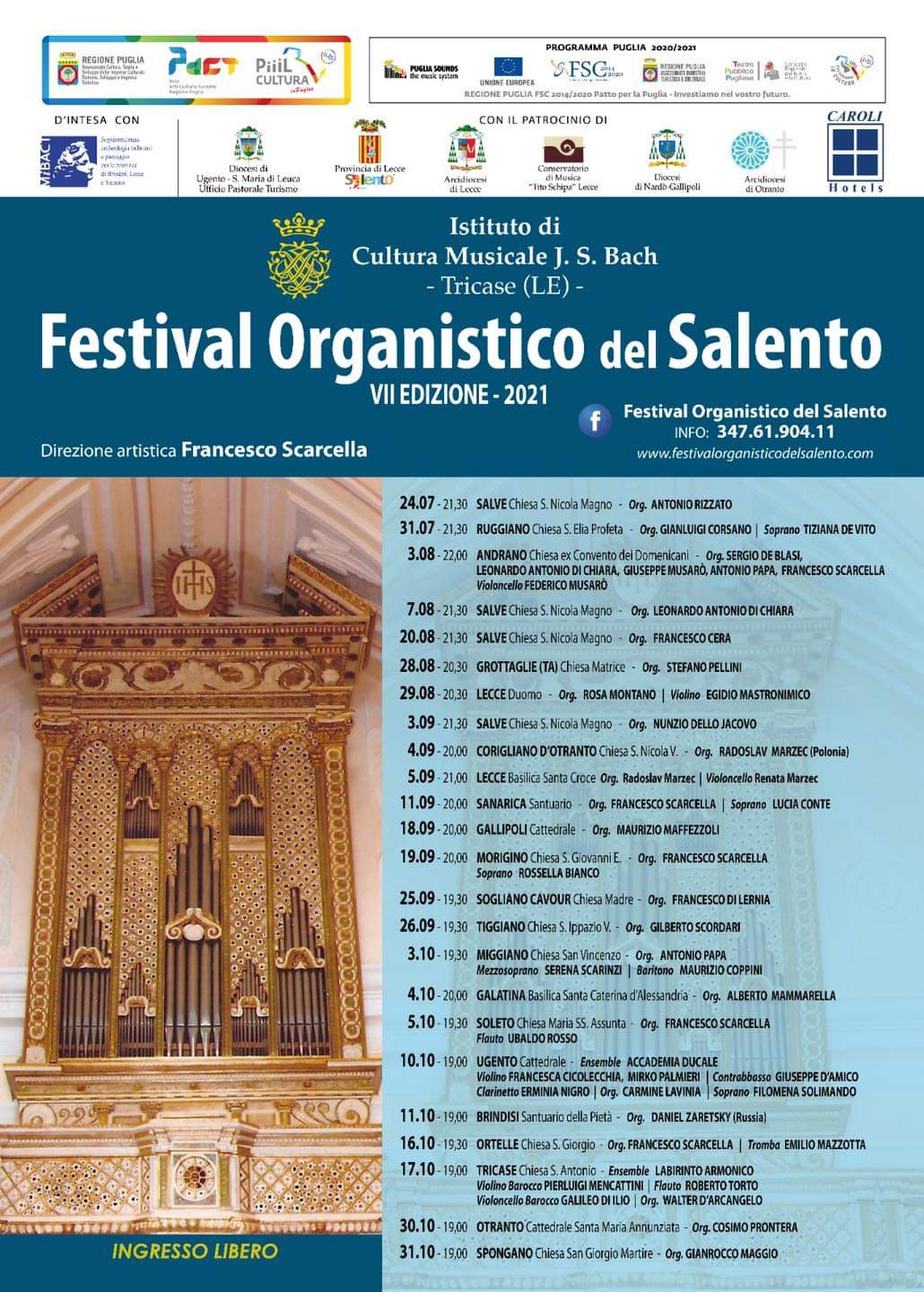 festival organistico 2021