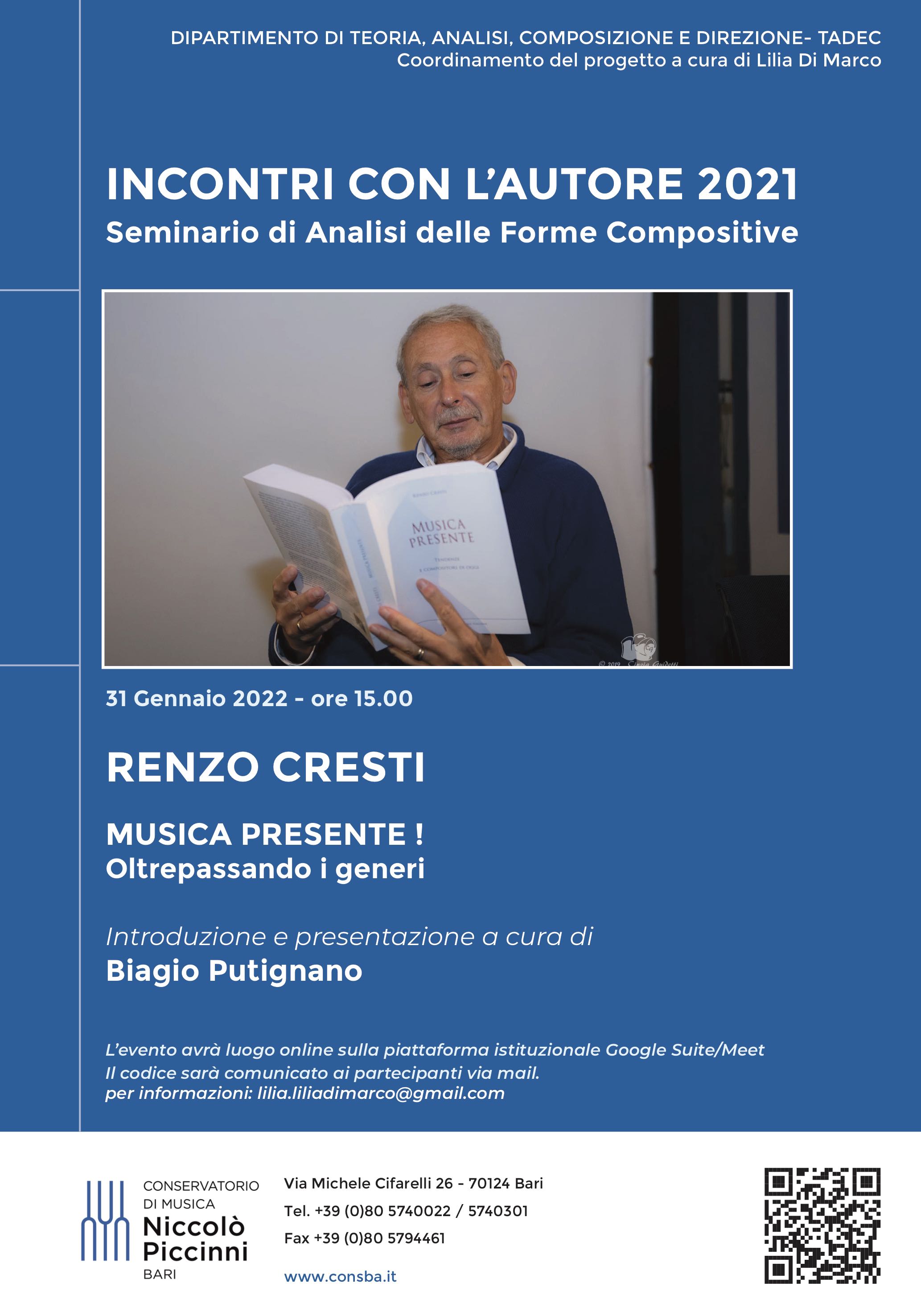 locandina cresti 31gennaio22