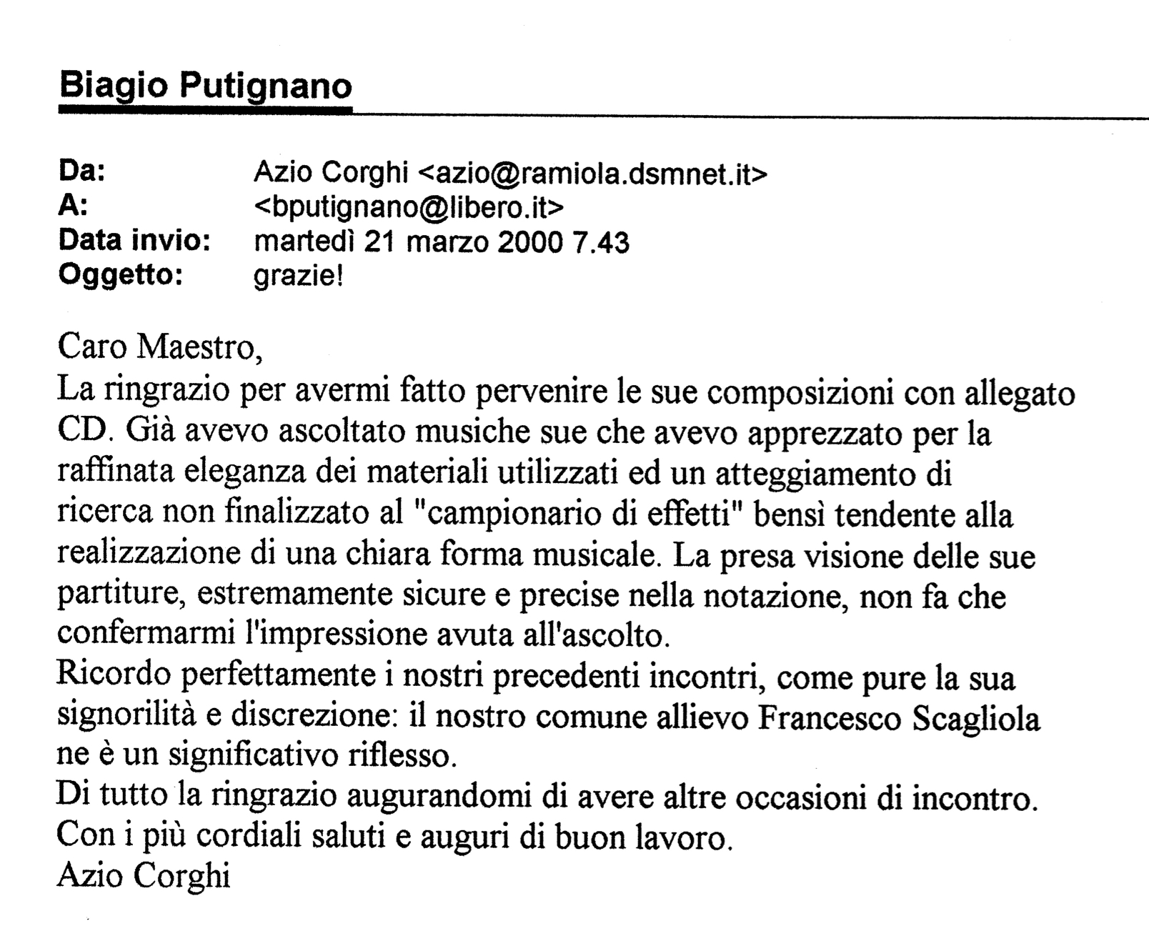 mail da azio corghi 21marzo2000