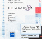 Elettroacustica 3 Copertina CD Elettroacustica 3